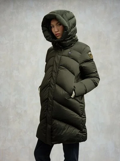 OPERA LONG GLOSSY DOWN JACKET