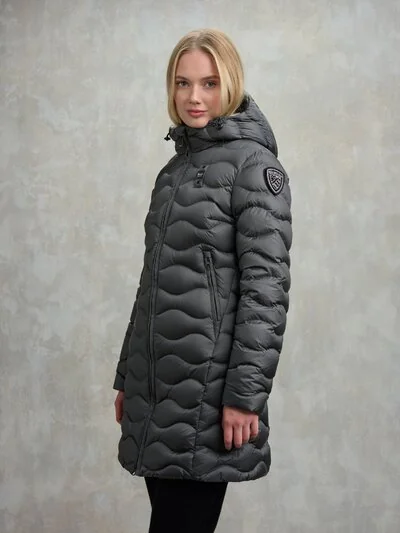 LYNE LONG WAVE DOWN JACKET - Blauer