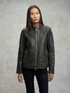 Blauer - BIKER JACKET MULVEY - Anthracite - Blauer