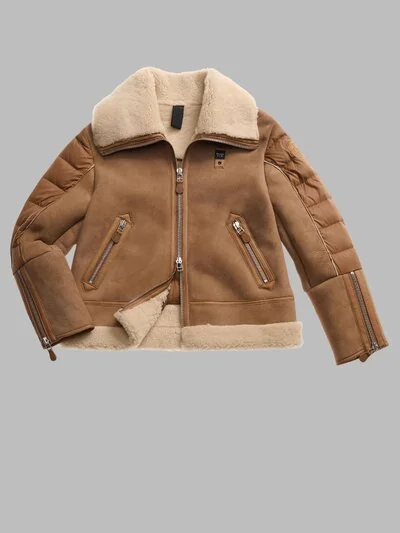 SHEEPSKIN AND NYLON PADDED JACKET ALHAMBRA_1