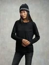 Blauer - RAGLAN-PULLOVER FRANCLAIRE - Black - Blauer
