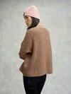 Blauer - LUREX SWEATER LEYDEN - Tobacco - Blauer