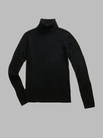 HIGH NECK RIBBED SWEATER LIVERMORE_1