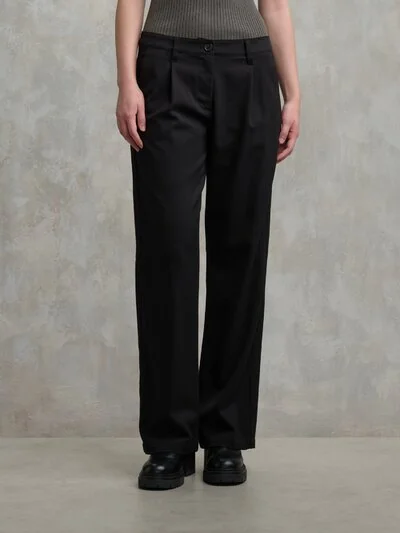 WIDE LEG TROUSERS BLAINE - Blauer