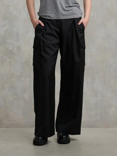 CARYLL COMFORT CARGO TROUSERS - Blauer