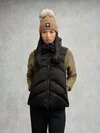 Blauer - HIGH NECK VEST MARTHA - Black - Blauer
