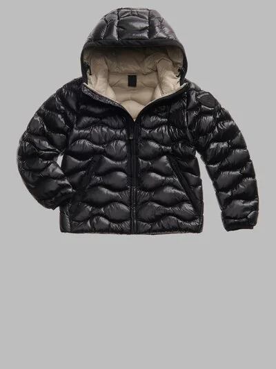 BLOUSON MIT WELLENSTEPPUNG BRYANT JUNIOR - Blauer