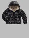 Blauer - WAVE-QUILTED JACKET BRYANT JUNIOR - Black Inside Beige 301 - Blauer