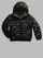 Blauer - WAVE-QUILTED DOWN JACKET BRINTON JUNIOR - Black Inside Green Forest - Blauer