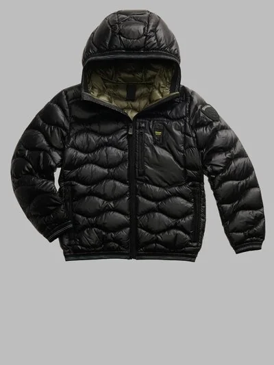 WAVE-QUILTED DOWN JACKET BRINTON JUNIOR - Blauer