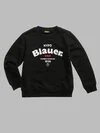 Blauer - ASHTON JUNIOR NYPD SWEATSHIRT - Black - Blauer