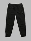Blauer - HOSE MIT BESTICKTEM WAPPEN ERIC JUNIOR - Black - Blauer