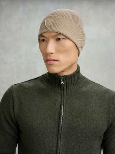 BONNET TEINT EN PIÈCE OLIVER - Blauer