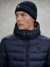 Blauer - RENDALL STRIPED HAT - Blue - Blauer