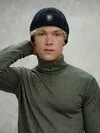 Blauer - KIBLY CUFFED HAT - Blue - Blauer