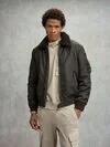 Blauer - POLICE BOMBER MARSHALL - Olive Black - Blauer