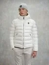 Blauer - ADAMS ECO NYLON JACKET - Optical White Inside Beige 301 - Blauer
