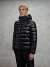 Blauer - ECO NYLON JACKET ADAMS - Black Inside Beige 301 - Blauer