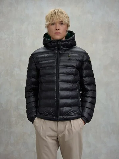 HEAT-SEALED JACKET WITH HOOD CHARLES_