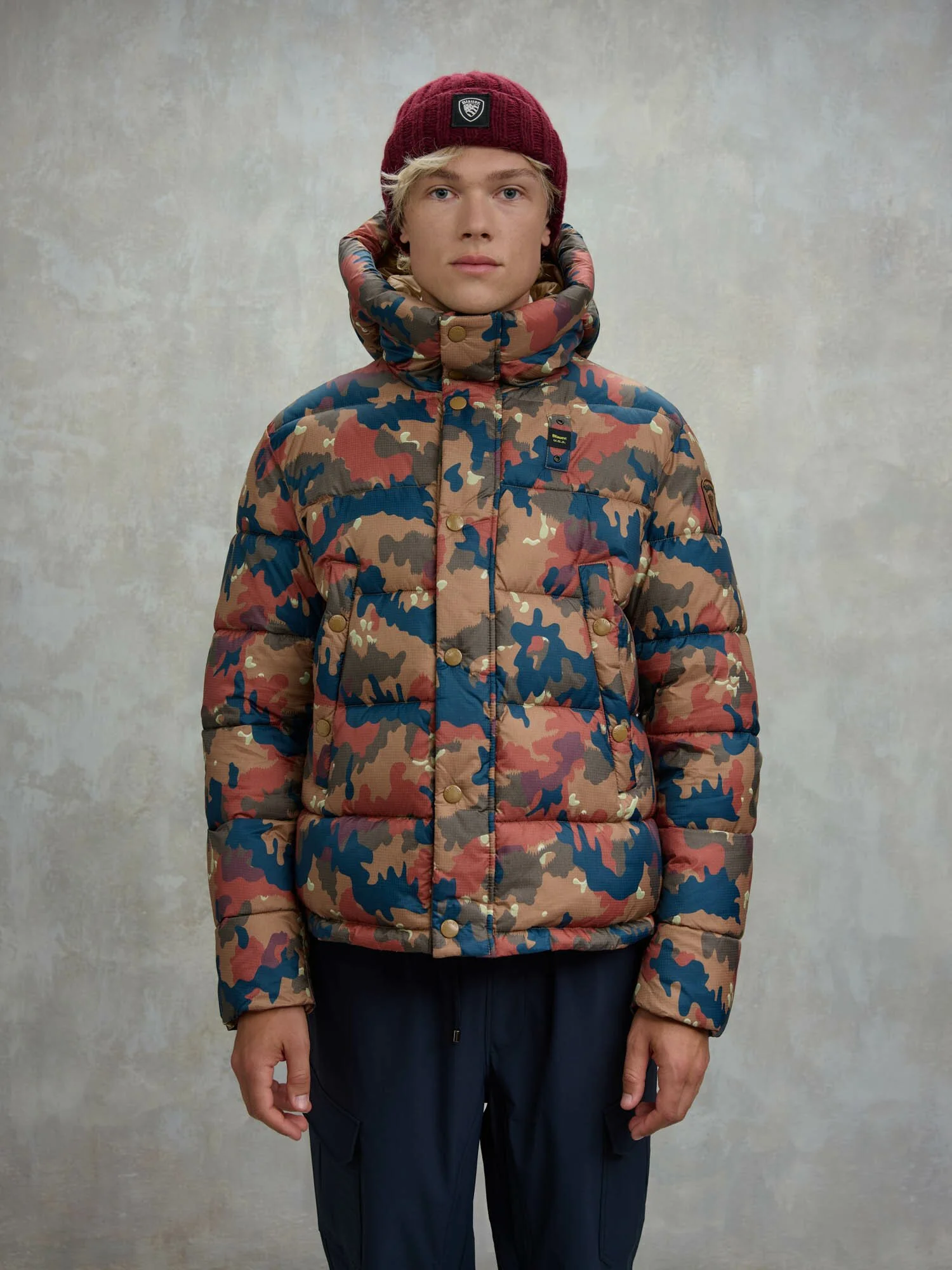 Daunenjacke Camouflage Burton für Jacken Blauer ®