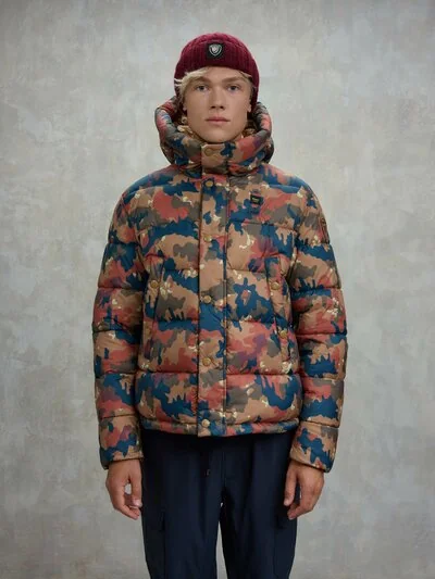 CAMOUFLAGE DOWN JACKET BURTON_