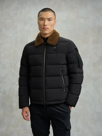 NYLON COTTON DOWN JACKET REYNOLD - Blauer