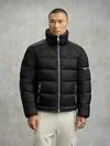 Blauer - DOWN JACKET WITH HIDDEN HOOD WISE - Black - Blauer