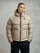 Blauer - NYLON AND TASLAN DOWN JACKET RIVERDALE - Beige 301 - Blauer