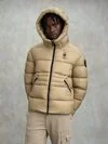 DAUNENJACKE AUS GECRASHTEM NYLON AUBURN - Zoom