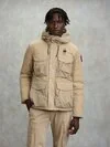 Blauer - MULTI-POCKET DOWN JACKET BERRY - Beige 301 - Blauer