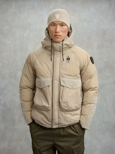 NYLON CREASE DOWN JACKET BANTRY_