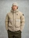 Blauer - NYLON CREASE DOWN JACKET BANTRY - Beige 301 - Blauer