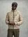 Blauer - DAUNENJACKE BOMBER MIT WELLEN DANIEL - Beige 301 - Blauer