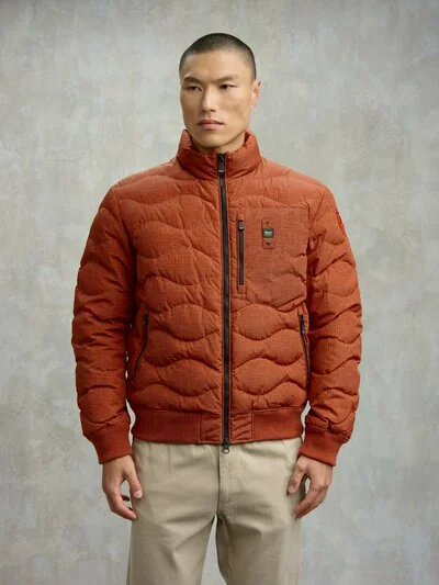 DANIEL WAX WAVE DOWN BOMBER JACKET