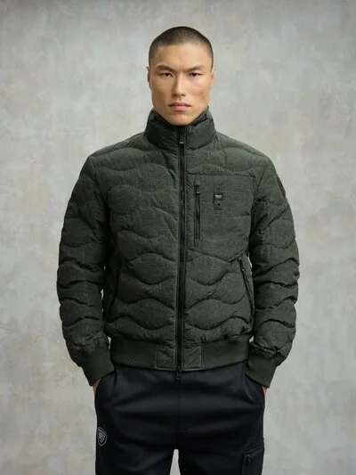 DANIEL WAX WAVE DOWN BOMBER JACKET
