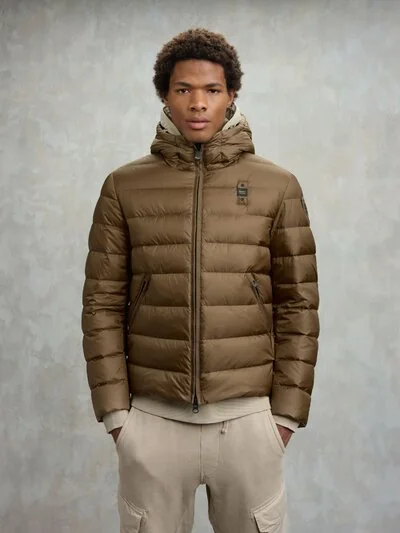 DOWN JACKET WITH HOOD ACTON