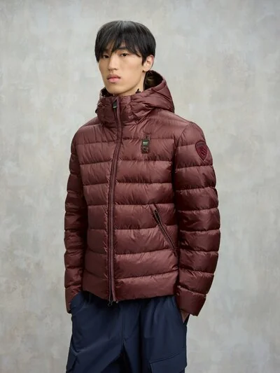 DOWN JACKET WITH HOOD ACTON