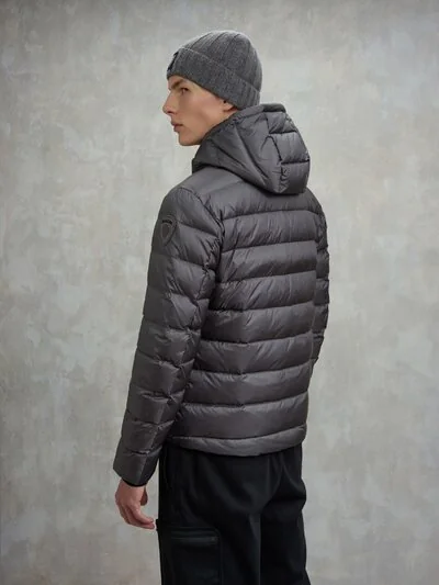 Men's Down Jacket With Hood Acton | Blauer ®