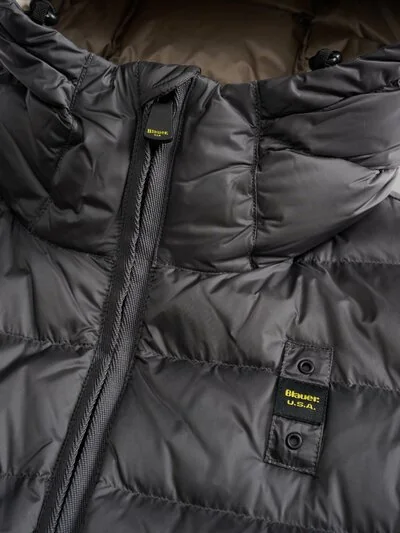 Men's Down Jacket With Hood Acton | Blauer ®