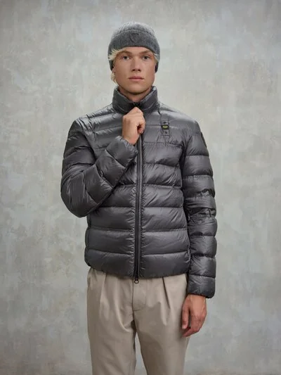 DOWN JACKET WITH MANDARIN COLLAR BELMONT_