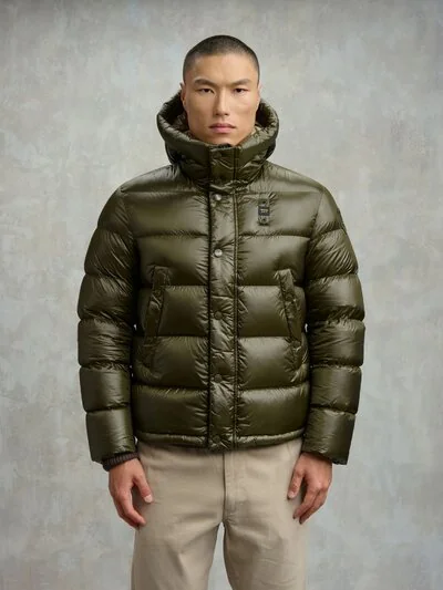 DAUNENJACKE GESTREIFT CLIPPER