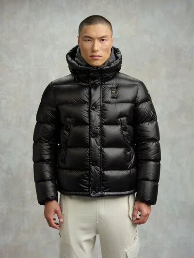 DAUNENJACKE GESTREIFT CLIPPER
