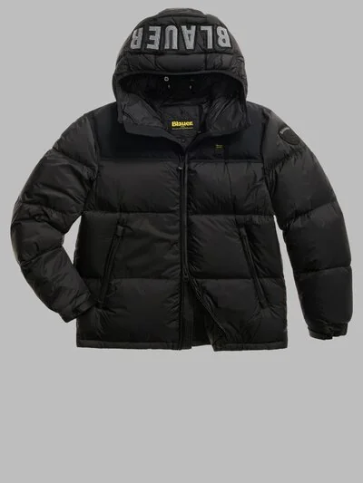 DOWN JACKET NYLON AND TASLAN BONAD_1