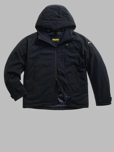 DOWN JACKET IN NEOPRENE WITH POCKET UPTON_1