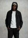Blauer - CHISWICK FLEECE AND NYLON JACKET - Black - Blauer