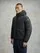 Blauer - NEOPRENE DOWN JACKET WITH DERRY CHEST POCKET - Anthracite - Blauer