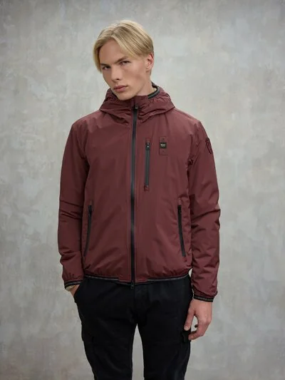 CHAQUETÓN CON INTERIOR EN ECO PIEL DEVON