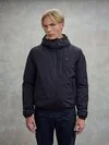 Blauer - JACKET WITH ECO FUR INTERIOR DEVON - Blue - Blauer