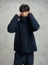 Blauer - BLOUSON AUS SAMT HATCH - Blue - Blauer