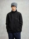 Blauer - OFFENES SCUBA-SWEATSHIRT HALBORN - Black - Blauer